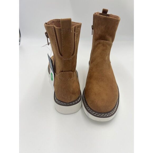 Brand New Universal Thread Faux Suede Chestnut Color Boots‎ Size 10 For Women - Picture 8 of 9
